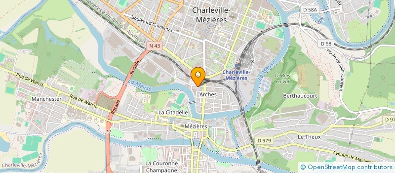 localisation de l'entreprise MONSIEUR THIERRY PREVOT  CHARLEVILLE-MEZIERES