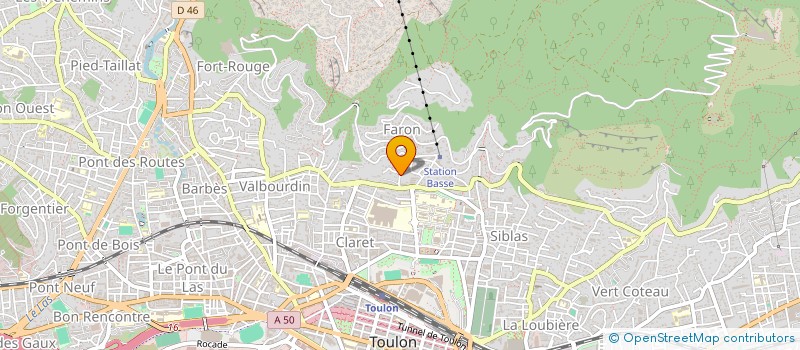 localisation de l'entreprise MONSIEUR THIERRY PRIVAT  TOULON