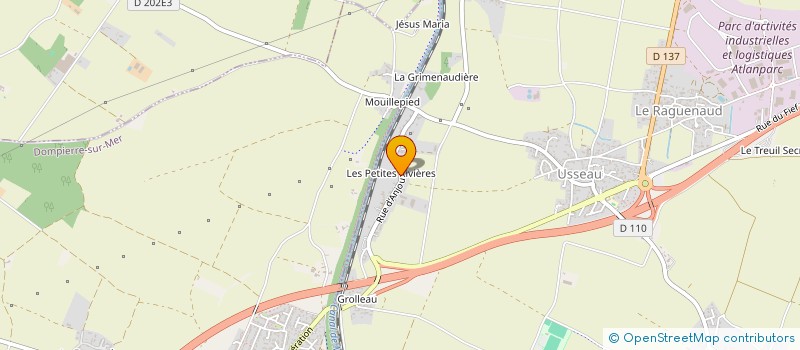 localisation de l'entreprise MONSIEUR THIERRY PROT  SAINTE-SOULLE