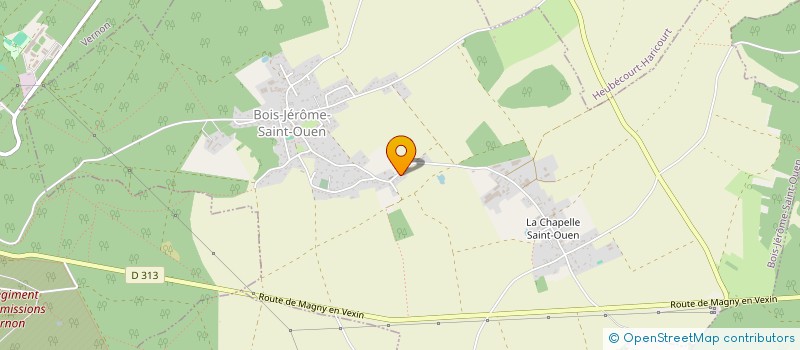 localisation de l'entreprise MONSIEUR THIERRY PROVOOST  BOIS-JEROME-SAINT-OUEN