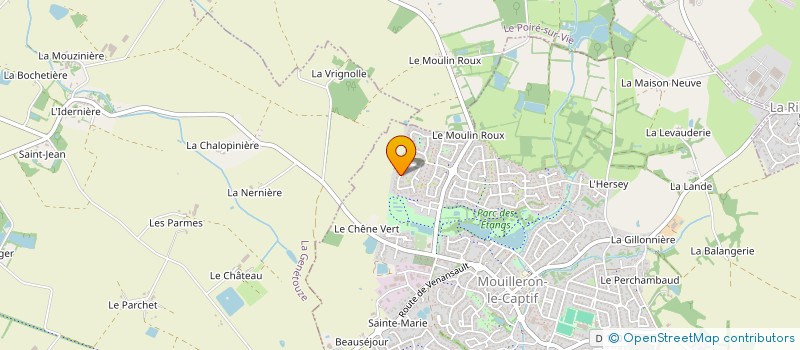 localisation de l'entreprise MONSIEUR THIERRY PRUDHOMME  MOUILLERON-LE-CAPTIF