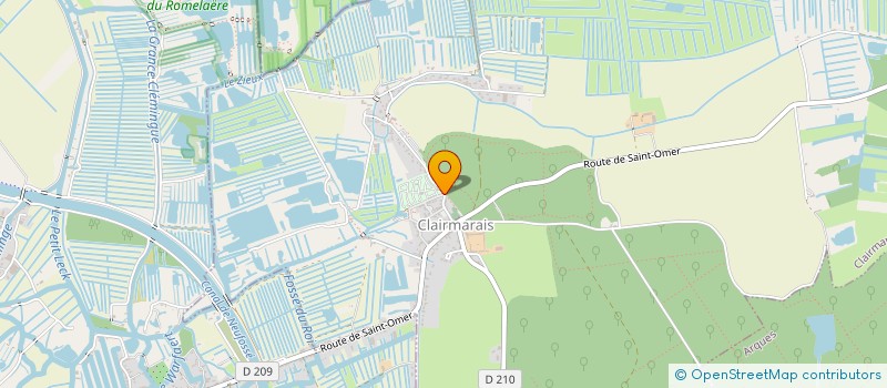 localisation de l'entreprise MONSIEUR THIERRY PRUVOST  CLAIRMARAIS