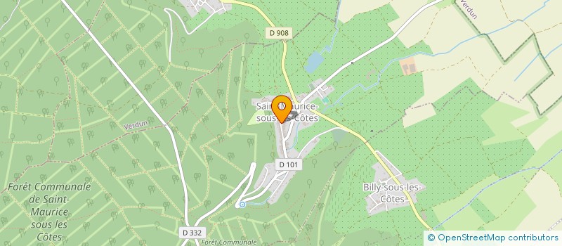 localisation de l'entreprise MONSIEUR THIERRY PRUVOST  SAINT-MAURICE-SOUS-LES-COTES