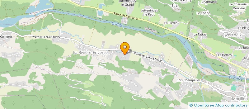 localisation de l'entreprise MONSIEUR THIERRY PUTHOD à LA RIVIERE ENVERSE