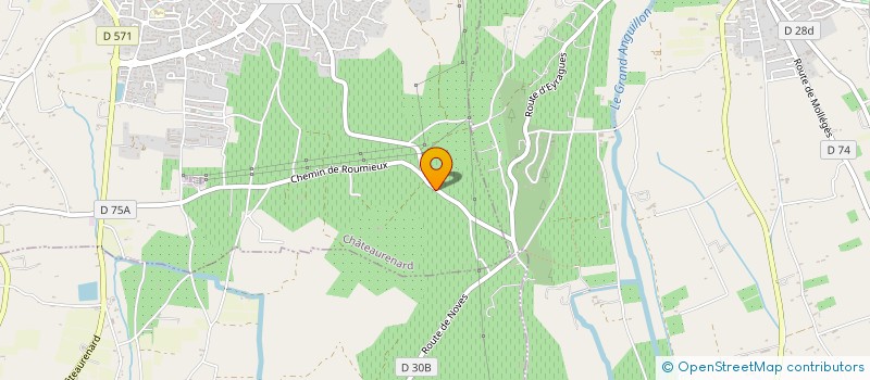 localisation de l'entreprise MONSIEUR THIERRY QUADRI  CHATEAURENARD