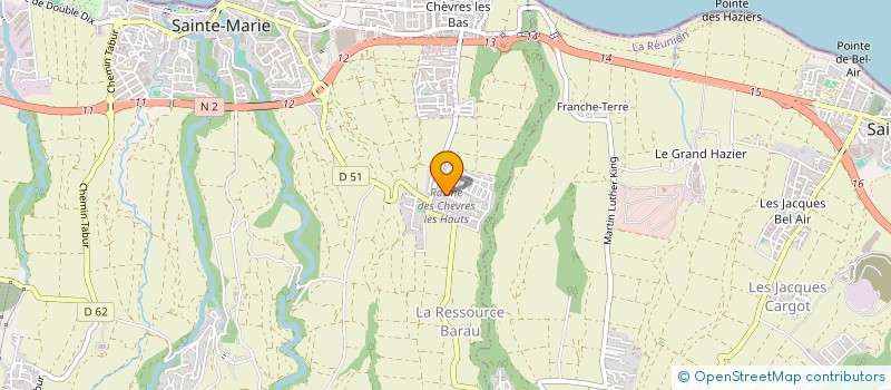 localisation de l'entreprise MONSIEUR THIERRY QUADRIGA  SAINTE-MARIE