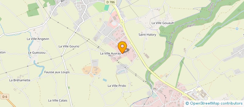 localisation de l'entreprise MONSIEUR THIERRY QUAEGEBEUR  PORDIC