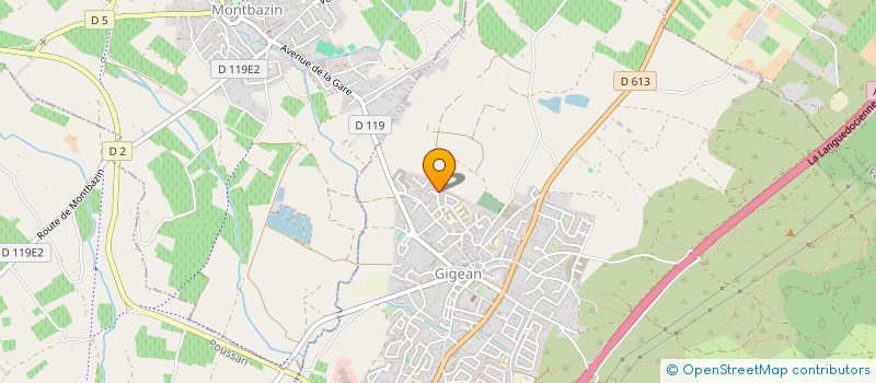 localisation de l'entreprise MONSIEUR THIERRY QUEAU  GIGEAN