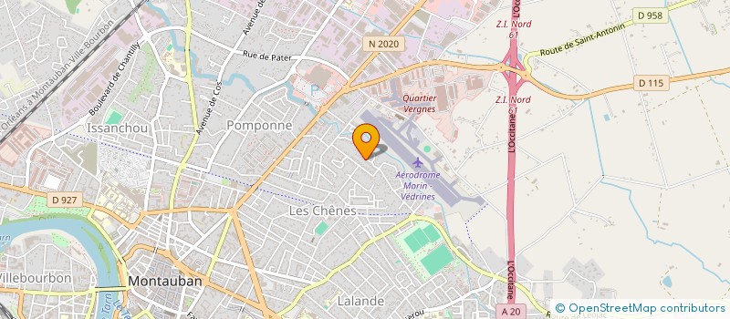 localisation de l'entreprise MONSIEUR THIERRY QUERCY  MONTAUBAN