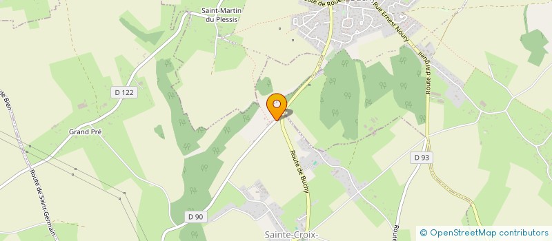 localisation de l'entreprise MONSIEUR THIERRY QUESTIER  SAINTE-CROIX-SUR-BUCHY