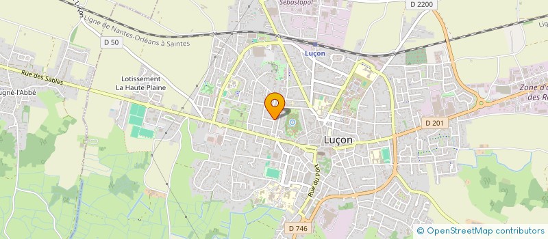 localisation de l'entreprise MONSIEUR THIERRY QUILLET  LUCON