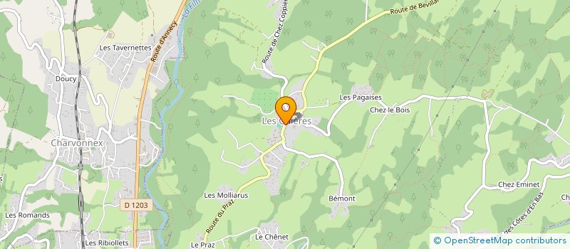 localisation de l'entreprise MONSIEUR THIERRY QUILLIET à ANNECY