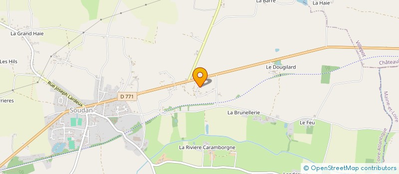 localisation de l'entreprise MONSIEUR THIERRY QUINTIN à SOUDAN