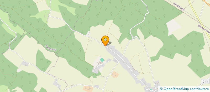 localisation de l'entreprise MONSIEUR THIERRY RABOT  BACQUEVILLE