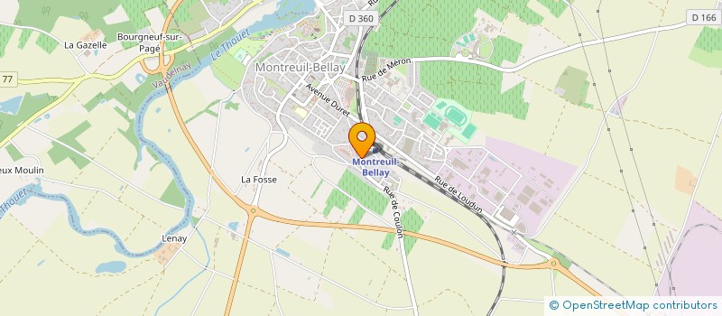 localisation de l'entreprise MONSIEUR THIERRY RAGOT  ANTOIGNE