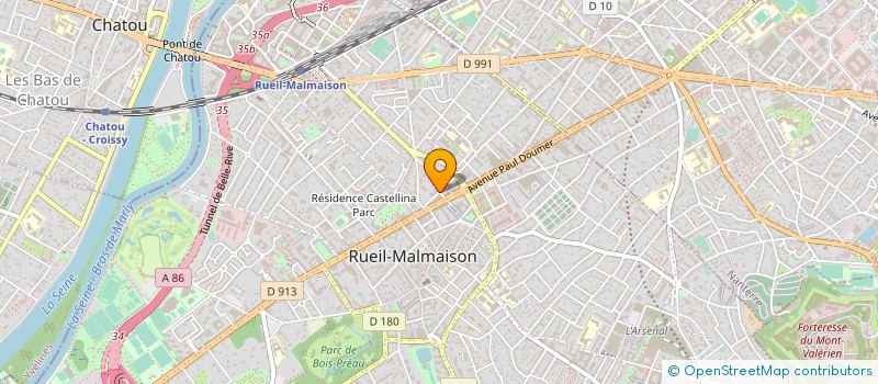 localisation de l'entreprise MONSIEUR THIERRY RAICKMAN à RUEIL-MALMAISON
