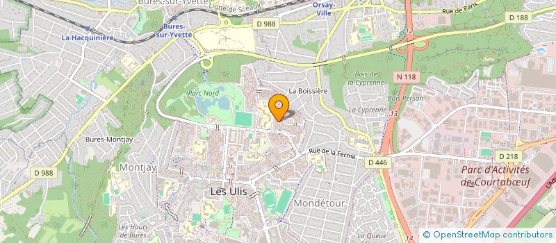 localisation de l'entreprise MONSIEUR THIERRY RAJAONARISOLO à LES ULIS