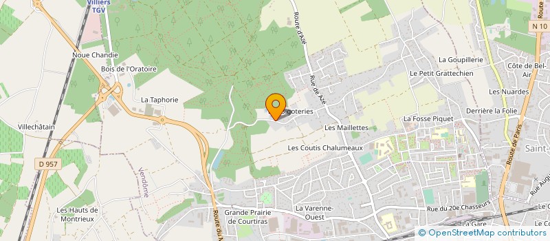 localisation de l'entreprise MONSIEUR THIERRY RAMEL  VAUX-SUR-SEINE