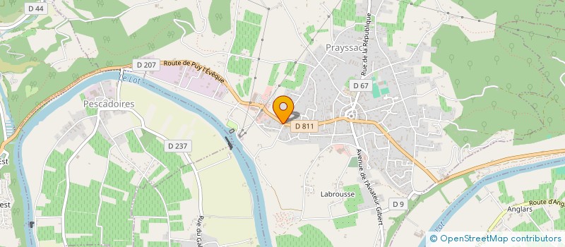 localisation de l'entreprise MONSIEUR THIERRY RAMOND à PRAYSSAC
