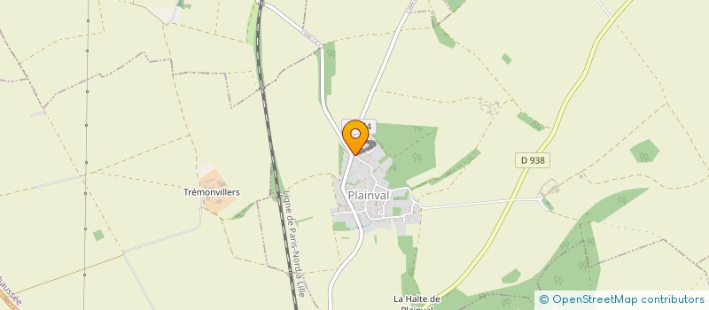 localisation de l'entreprise MONSIEUR THIERRY RAMOND  PLAINVAL