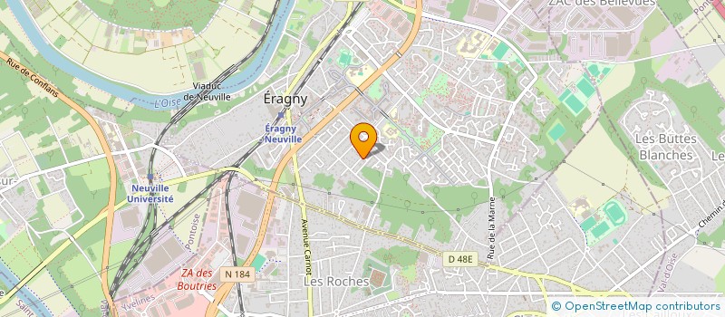 localisation de l'entreprise MONSIEUR THIERRY RANAIVOSON  ERAGNY