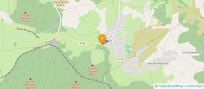 localisation de l'entreprise MONSIEUR THIERRY RANOUX  CHARBONNIERES-LES-VARENNES