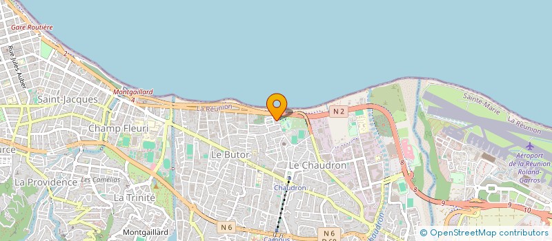 localisation de l'entreprise MONSIEUR THIERRY RAOULT  SAINT-DENIS