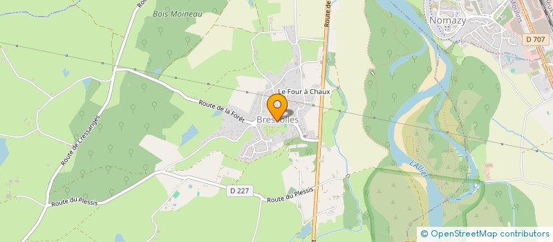 localisation de l'entreprise MONSIEUR THIERRY RAPINAT  NEUVY