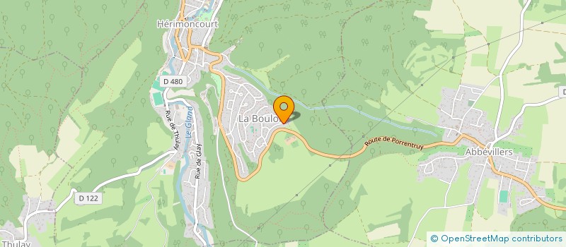 localisation de l'entreprise MONSIEUR THIERRY RASO  HERIMONCOURT