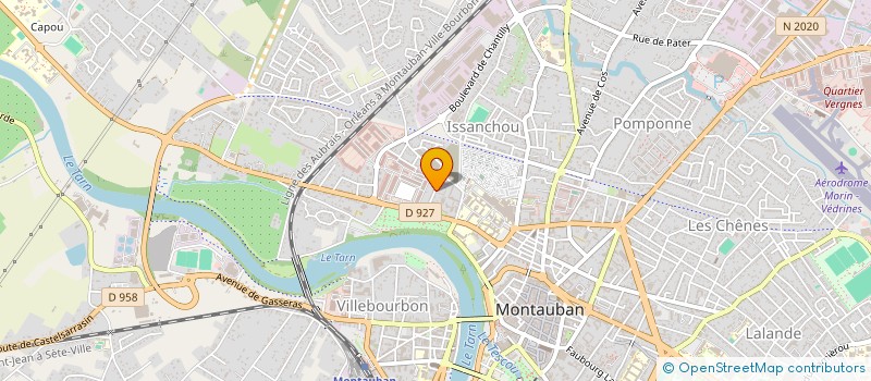 localisation de l'entreprise MONSIEUR THIERRY RASPAUD  MONTAUBAN