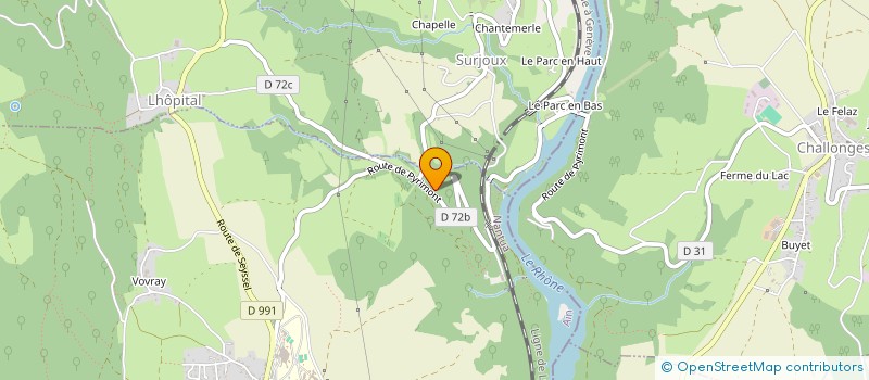 localisation de l'entreprise MONSIEUR THIERRY RASSAT  CHANAY