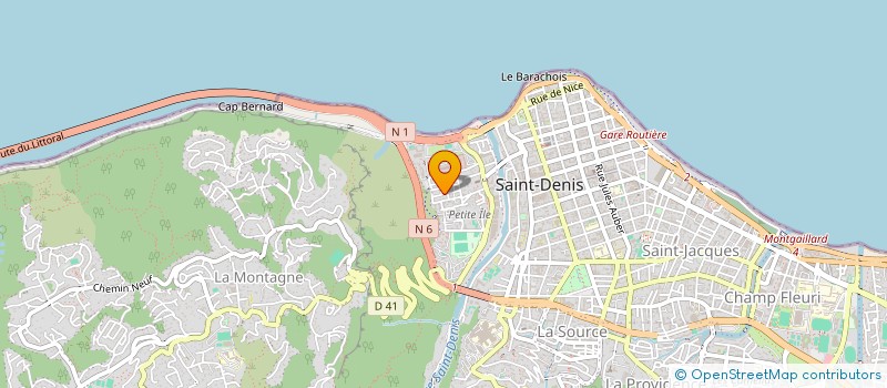 localisation de l'entreprise MONSIEUR THIERRY RATO à SAINT-DENIS