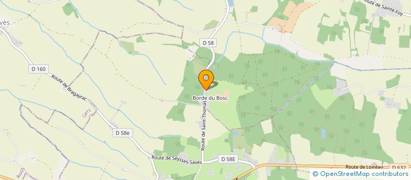 localisation de l'entreprise MONSIEUR THIERRY RAUCOURT  SAINT-THOMAS