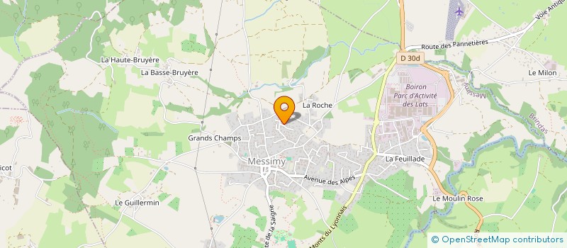 localisation de l'entreprise MONSIEUR THIERRY RAVIGNEAUX  MESSIMY