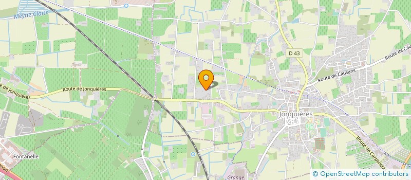 localisation de l'entreprise MONSIEUR THIERRY RAYMOND  JONQUIERES