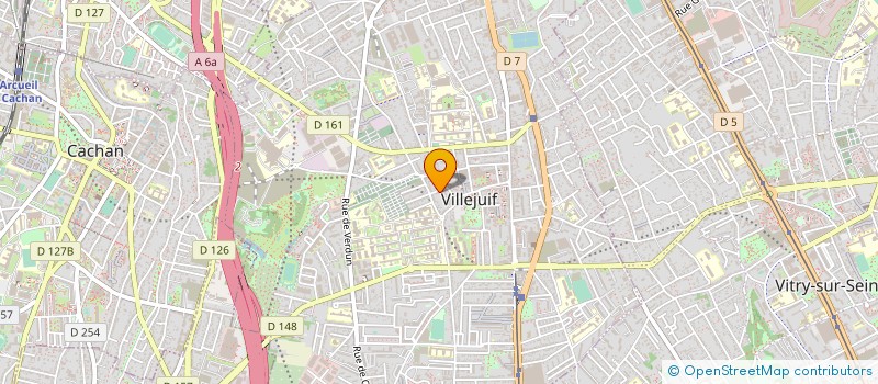 localisation de l'entreprise MONSIEUR THIERRY REISS à VILLEJUIF