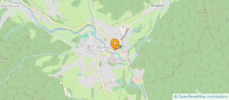 localisation de l'entreprise MONSIEUR THIERRY REITINGER à MASEVAUX-NIEDERBRUCK
