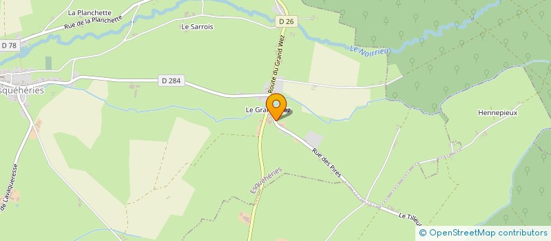 localisation de l'entreprise MONSIEUR THIERRY REMACLE  ESQUEHERIES