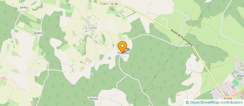 localisation de l'entreprise MONSIEUR THIERRY REMESY  CAYLUS