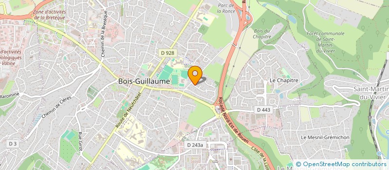 localisation de l'entreprise MONSIEUR THIERRY REMY PATRICE VERHAEGHE à BOIS-GUILLAUME