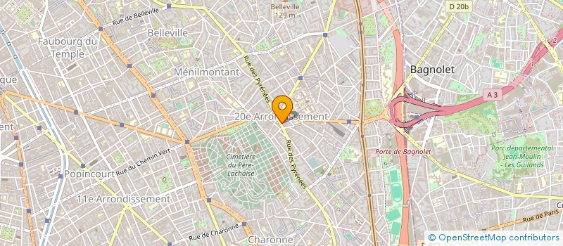 localisation de l'entreprise MONSIEUR THIERRY RENARD  PARIS