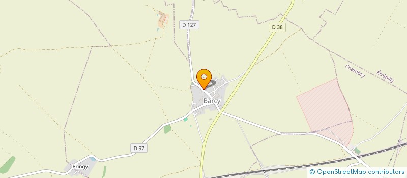 localisation de l'entreprise MONSIEUR THIERRY RENARD  BARCY