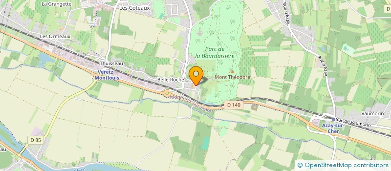 localisation de l'entreprise MONSIEUR THIERRY RENARD  MONTLOUIS-SUR-LOIRE