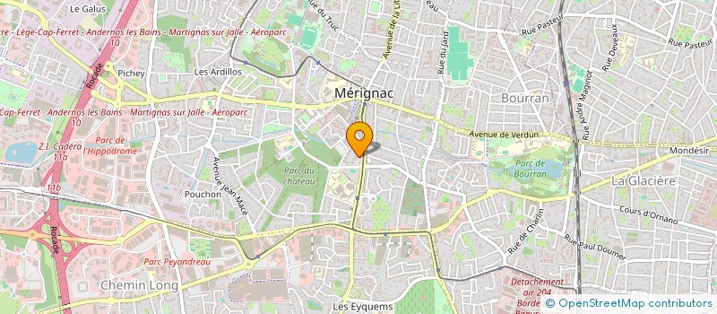 localisation de l'entreprise MONSIEUR THIERRY RENAUD  MERIGNAC