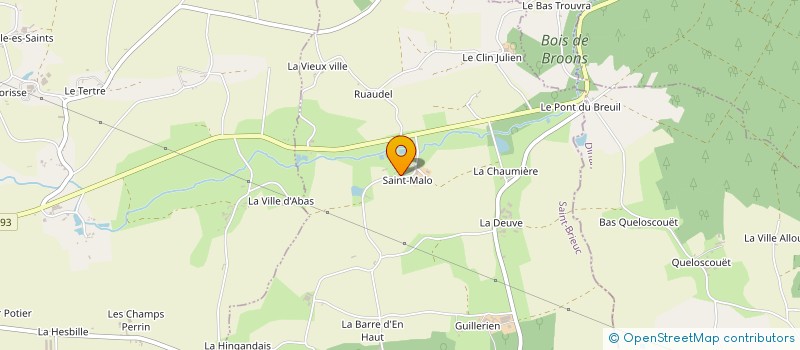 localisation de l'entreprise MONSIEUR THIERRY RENAULT à LANRELAS