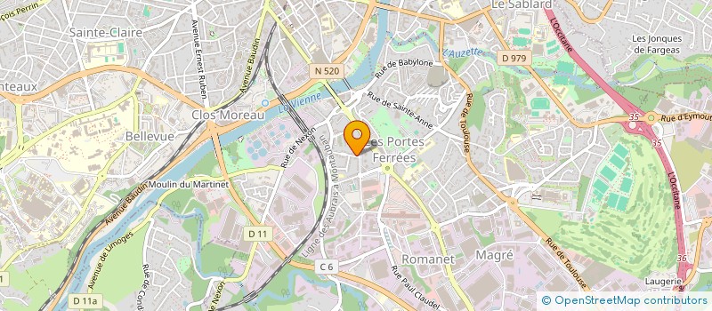 localisation de l'entreprise MONSIEUR THIERRY RENOU à LIMOGES