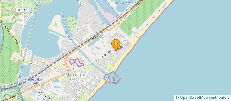 localisation de l'entreprise MONSIEUR THIERRY REY à MARSEILLAN