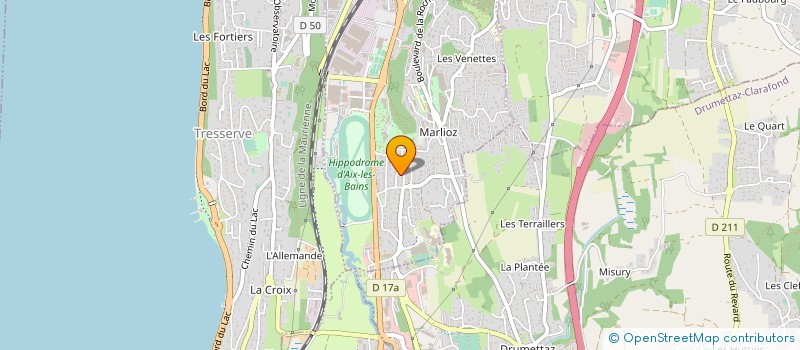localisation de l'entreprise MONSIEUR THIERRY REYMOND à TRESSERVE