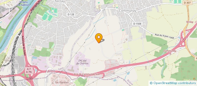 localisation de l'entreprise MONSIEUR THIERRY REYMOND à COMMUNAY