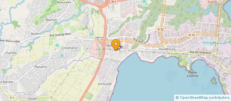 localisation de l'entreprise MONSIEUR THIERRY REYNAUD  BAIE MAHAULT